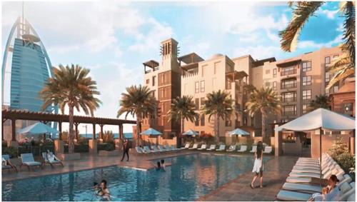 Umm Suqeim 3 Apartment | Nasma Luxury Stays - Fancy Apartment With Balcony Close To MJL's Souk