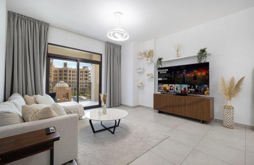 Umm Suqeim 3 Apartment | Near Burj Al Pool View Balcony MJL 2BR