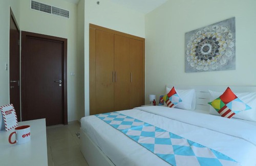 Dubai Production City Apartment | OYO Home 368 1BHK Qasr Sabah-3 IMPZ