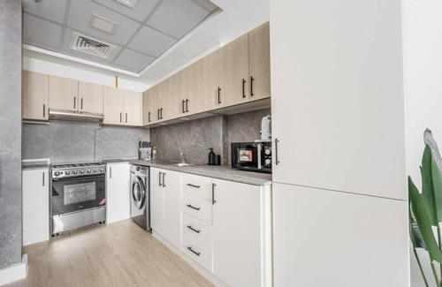 Dubai Sports City Apartment | Peaceful Studio Apartment at Frankfurt Tower in Sports City