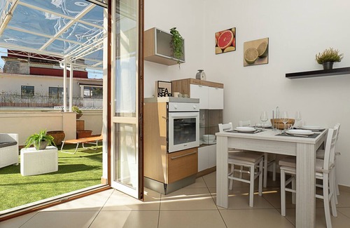 Salerno Apartment | [Penthouse Facing the Sea-Center]