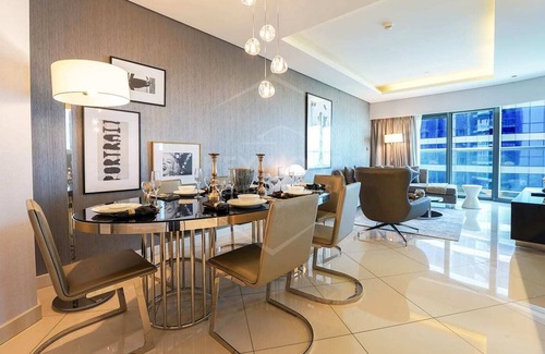 Business Bay Apartment | Premium 3BR | All Bills Included | Paramount