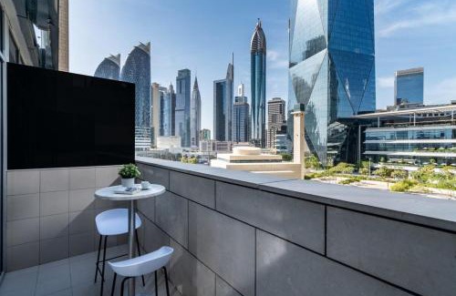 Bur Dubai Apartment | Silkhaus modern studio in the heart of DIFC with pool and gym access