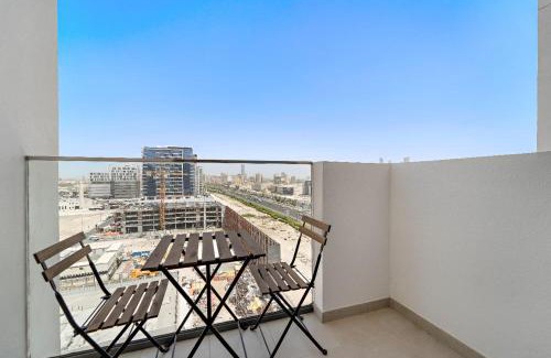 Jadaf Apartment | Stunning Studio w Pool & Gym