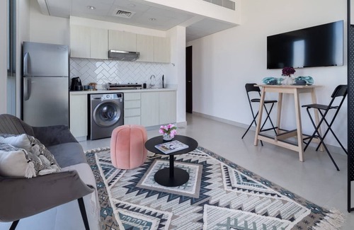 Dubai Production City Apartment | Stylish Studio in Dania, IMPZ