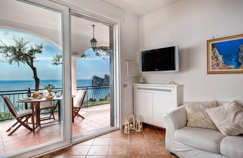 Marina del Cantone Apartment | Villa Partenope - Spectacular Sea View