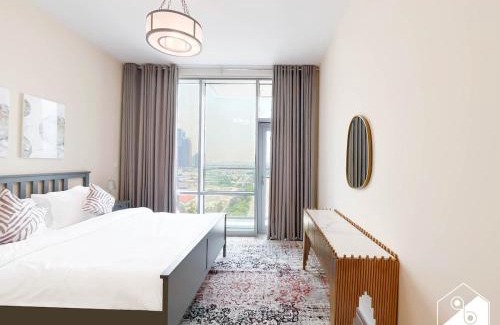 Business Bay Apartment | Wonderful 2B with Canal Views at Amna Tower