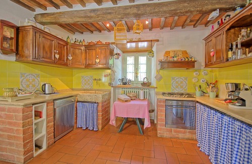 San Pietro a Cegliolo Villa | Wonderful private villa with WIFI, private pool, A/C, TV and panoramic view, close to Cortona