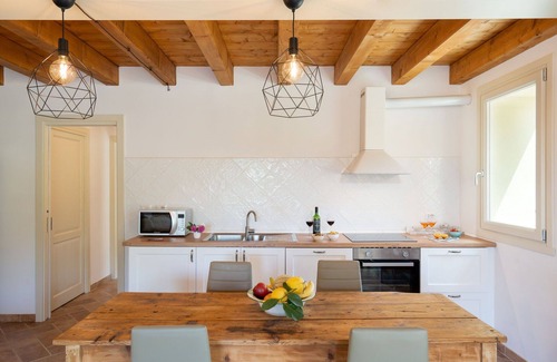 Borgo San Lorenzo Villa | Wonderful private villa for 7 people with private pool, WIFI, A/C, TV, patio and panoramic view