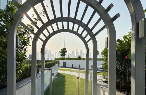 Jadaf Apartment | 1BR Apt Near Downtown with Skyline Views