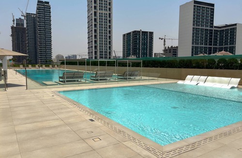 Jumeirah Village Apartment | 2 Bed, Private Pool, Big Terrace, Solysian Stay