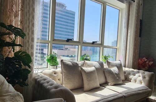 Al Majaz Apartment | 2BHK Luxurious apartment with Gym, Roof Top Pool and Sauna For an unbelievable price