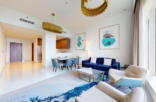 Dubai Media City Apartment | 3003 Avani Palm View - Bright Two Bedroom with Sea View