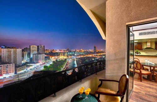 Sharjah House | 3BR Urban Oasis Apartment | Royal Tulip Retreat