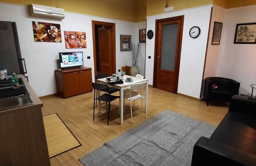 Santa Maria A Vico Apartment | A cozy home in the historic center will frame your stay.