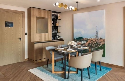 Business Bay Apartment | A modern luxurious 3 bedroom apartment with Buri Khalifa view at Paramount Hotel