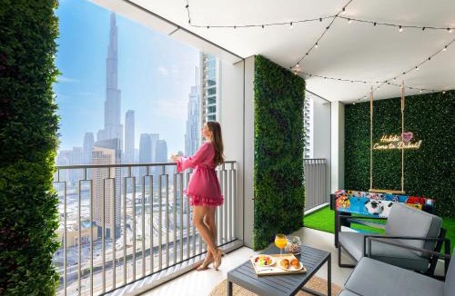 Za'abeel 2 Apartment | Amazing Patio Experience - Best Burj Khalifa View
