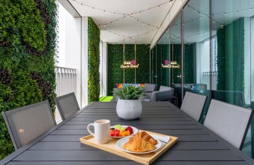 Za'abeel 2 Apartment | Amazing Patio Experience - Best Burj Khalifa View