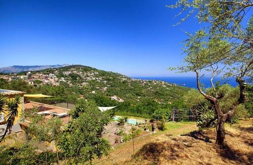 Sant'Agata sui Due Golfi Villa | AMORE RENTALS - Villa dei Galli with Private Pool, Sea View, Garden, Parking and Air Conditioning