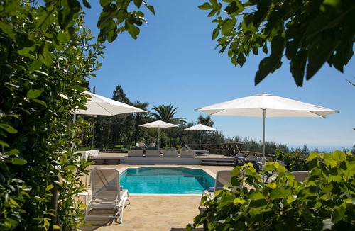 Massa Lubrense Villa | AMORE RENTALS - Villa Amiela with Private Pool, Sea View, Garden, Terrace and Parking