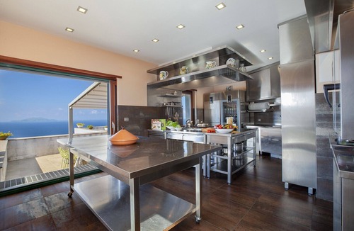 Schiazzano Villa | AMORE RENTALS - Villa Elia with Private Pool, Sea View, Terraces, Parking and Garden