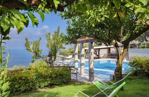 Schiazzano Villa | AMORE RENTALS - Villa Elia with Private Pool, Sea View, Terraces, Parking and Garden