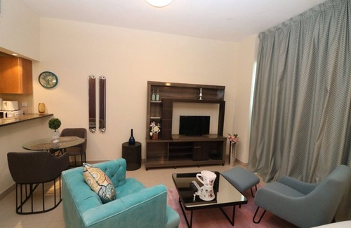 Dubai Sports City Apartment | Ample Studio Apartment in Cricket Tower- Sports City