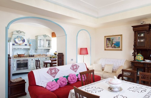Sant'Agata sui Due Golfi Apartment | Apartment Ocean - Sorrento coast, with sea view, pool, garden, parking, Wi-Fi