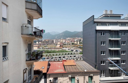 Salerno Apartment | Apartment 'La Divina - Salerno Stazione' with Balcony, Wi-Fi and Air Conditioning