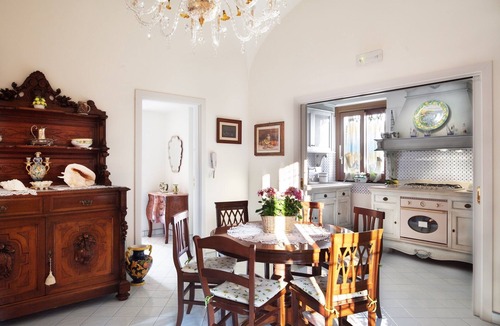 Sant'Agata sui Due Golfi Apartment | Apartment Sky - Sorrento coast, with sea view, pool, garden, parking, Wi-Fi