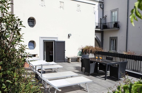 Historical Center Apartment | Apartment with Terrace at Palazzo Firrao by Wonderful Italy