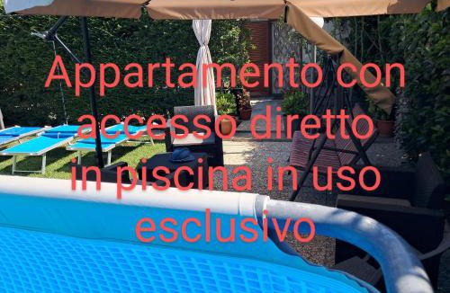 Sant'Antonio Abate Apartment | Appartamento con accesso diretto in piscina privata uso esclusivo