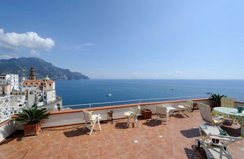 Amalfi Apartment | ATRANI "CASA ROSSA" AMALFI COAST WITH SEA VIEW