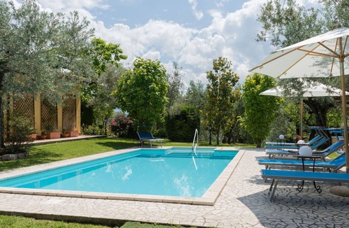 Fara in Sabina House | Beautiful private villa for 6 people with A/C, WIFI, private pool, TV and patio