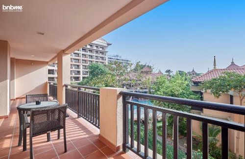 Palm Jumeirah Apartment | bnbme - Luxury 2BR Anantara Palm Apt Beachfront Lagoon Pools Balcony & Spa Access