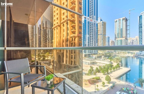 Jumeirah Lake Towers Apartment | bnbme | Luxury JLT Apt w/Pool & Gym, Near Marina