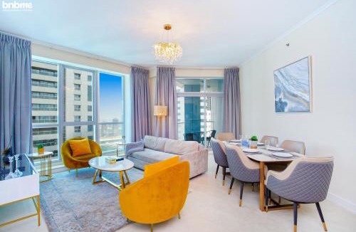 Dubai Marina Apartment | bnbmehomes - Experience Luxurious Sky High Marina Living - 8044