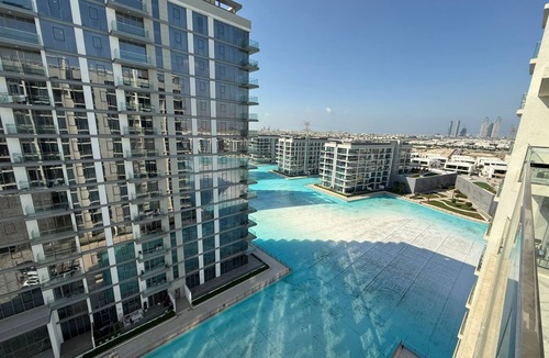 Bur Dubai Apartment | Bookable - 2.5-Bedroom in District One Residences, Crystal Lagoon Views