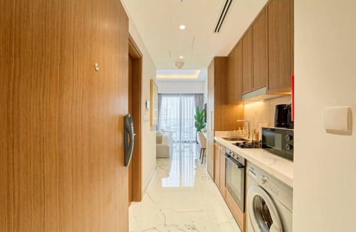 Nad Al Sheba Apartment | Bright & Stylish Studio in Meydan | Azizi Riviera