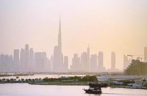 Dubai Apartment | Burj Khalifa view & Creek sea view
