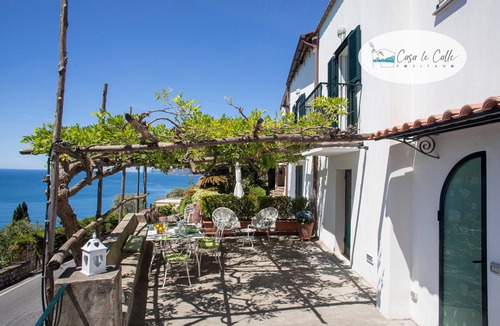 Laurito House | Casa Le Calle - Terrace overlooking the sea