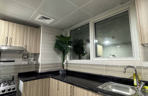 Al Khan Apartment | Charming 2-bedroom apartment in fabulous Sharjah with WiFi, fitness room