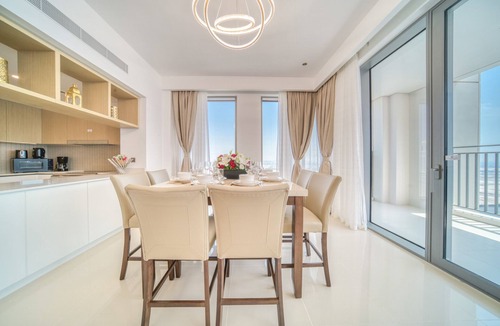 Dubai Apartment | Charming 3BR at 17 Icon Bay Dubai Creek Harbour by Deluxe Holiday Homes