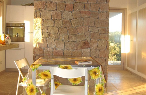 Santa Reparata Villa | Charming beach front villa, private garden, sea view with breath-taking sunsets either from inside/outside the house