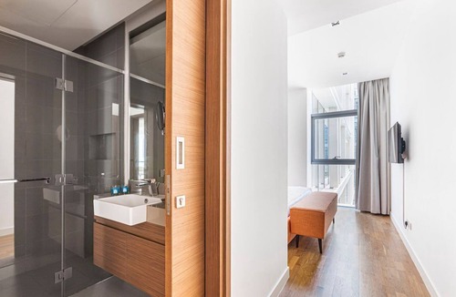 Al Wasl Apartment | City Walk 1BR, Stunning Burj Khalifa View