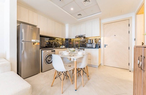Jadaf Apartment | Community View 1BR with Balcony Near Downtown Dubai, Binghatti Avenue, Al Jaddaf
