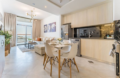 Jadaf Apartment | Community View 1BR with Balcony Near Downtown Dubai, Binghatti Avenue, Al Jaddaf