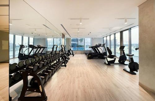 Trade Centre 1 Apartment | Cozy 2BR APT With Canal Views, Pool with Burj View