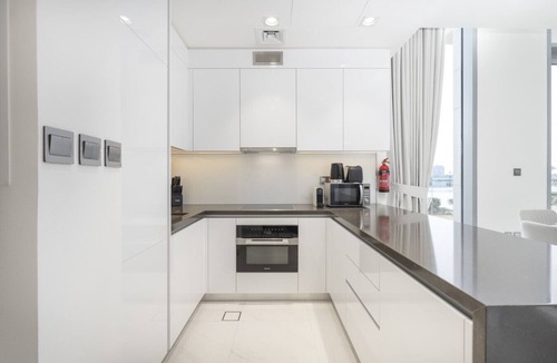 Dubai Apartment | Crystal water lagoon living in District One