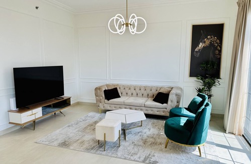 Mirdif Apartment | Deluxe 2-Bedroom Apartment with Maid room